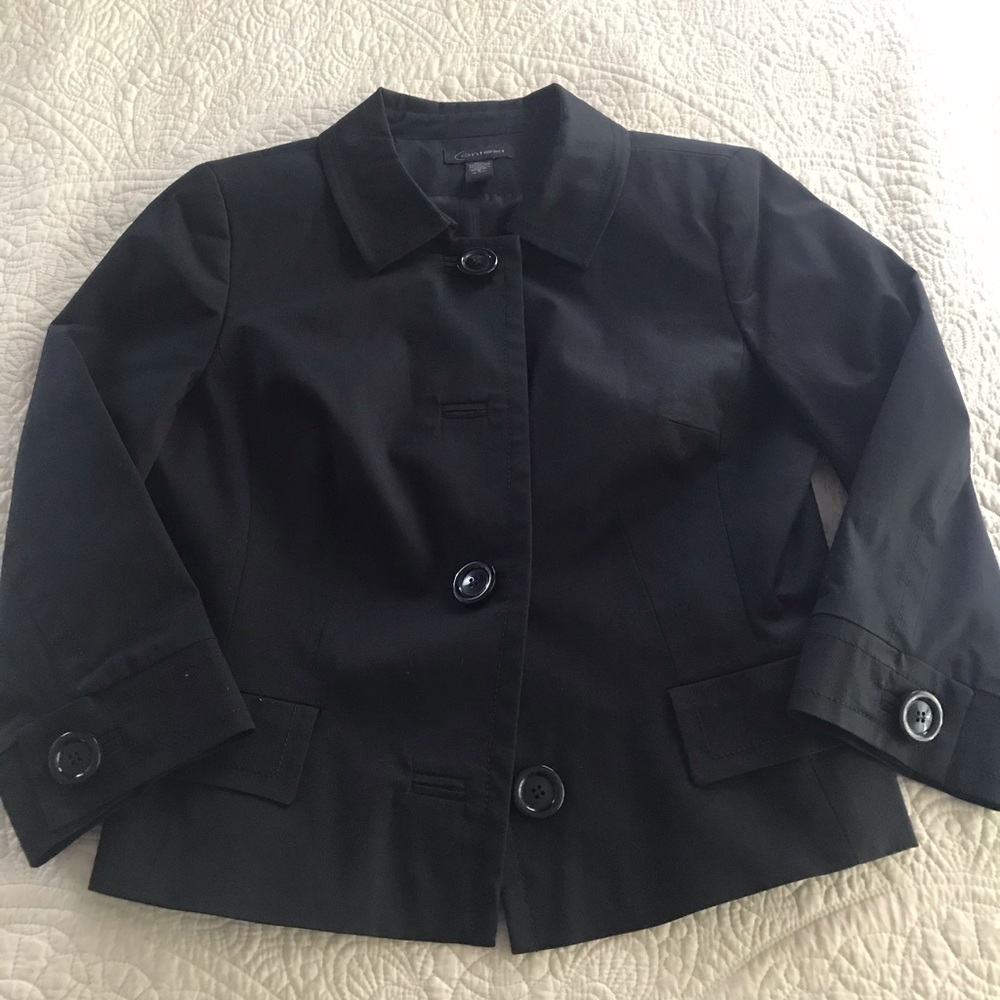 Context Black Button Down Short Jack. - image 1